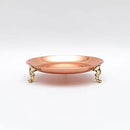 Bandeja Cobre Banheiro Organizador Decorativo amplo