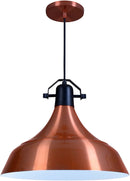 Luminária Cobre Edison Industrial Forjado médio